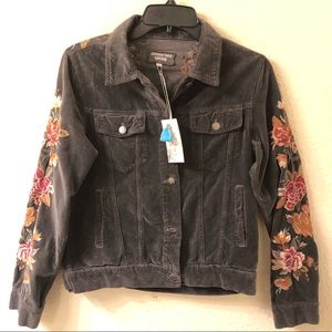 🆕 Johnny Was Sterling Velveteen Jacket